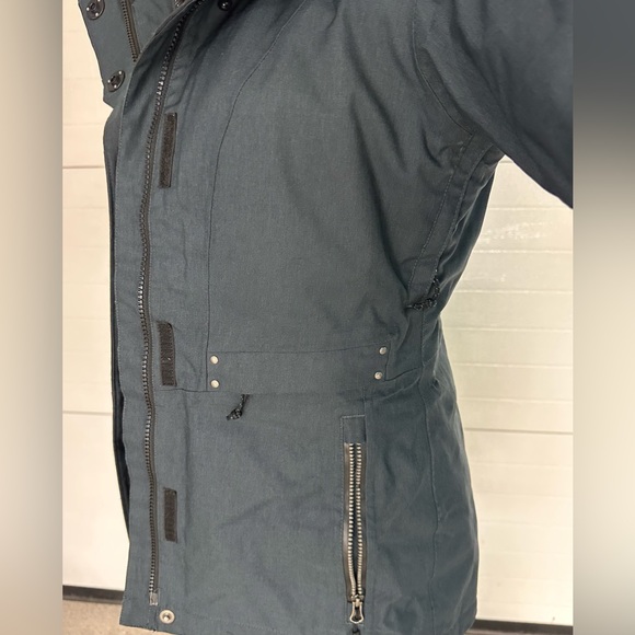 Columbia Omni Heat full zip hooded Women’s Navy blue Jacket sz XS - Picture 7 of 11